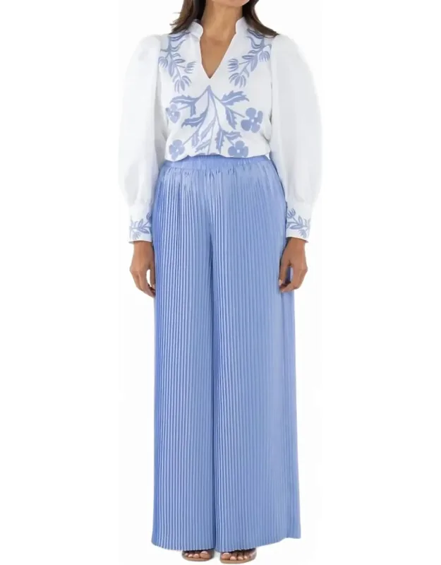 Pleated Pants