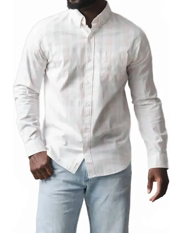 Organic Stretch Poplin Shirt