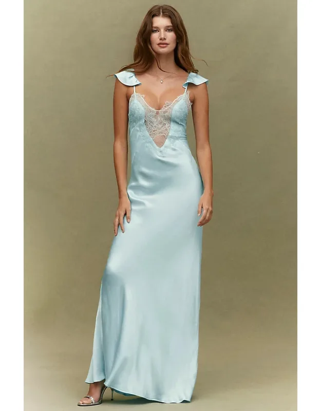 Lace Detail Maxi Dress