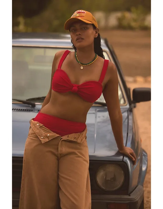 Ribbed Bikini Top
