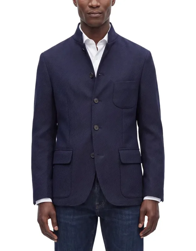 Virgin Wool Sportswear Jacket