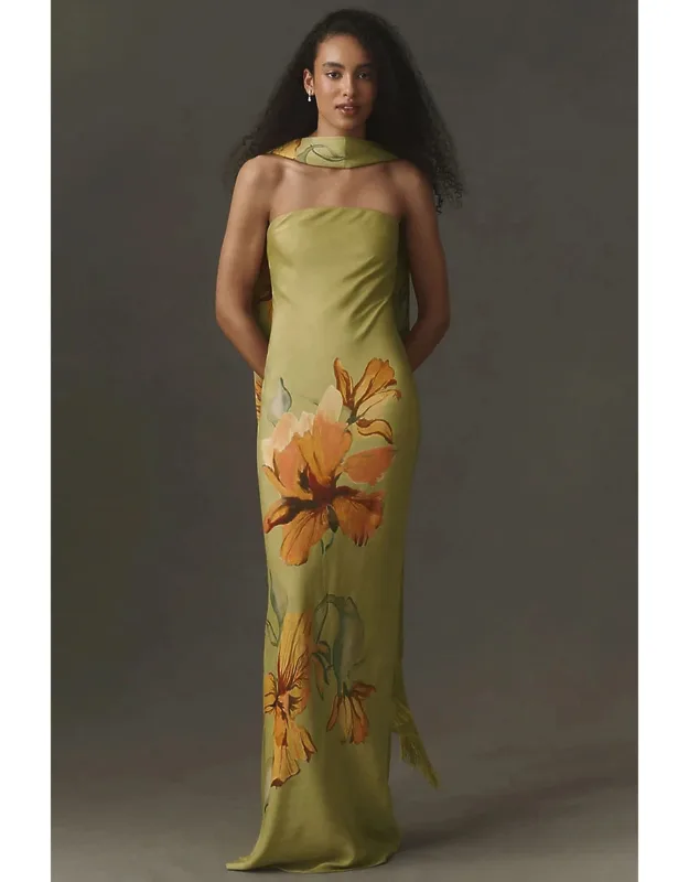 Strapless Maxi Dress