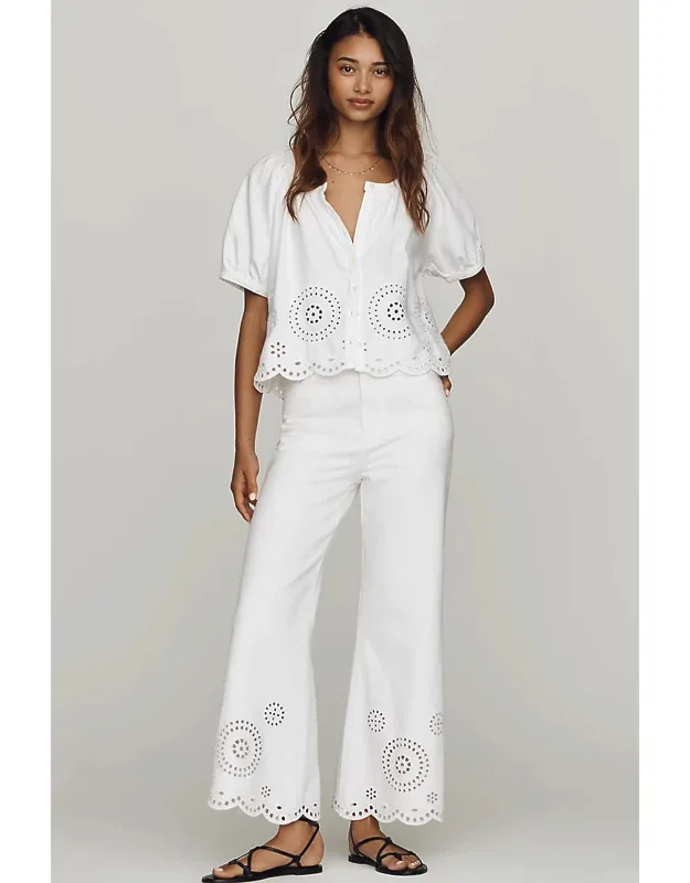High-rise Flared Jeans