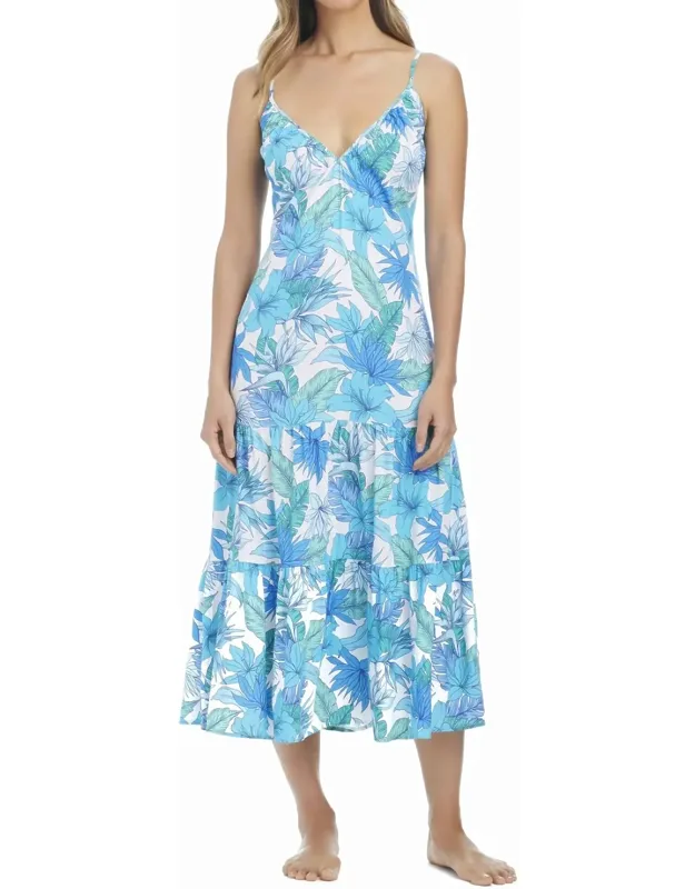 Riviera Retreat Midi Dress