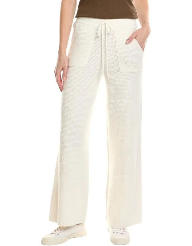 Knit Wool & Alpaca-blend Pants