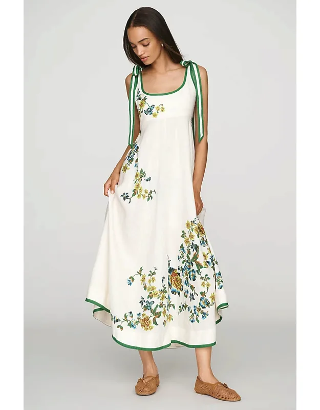 Phyllis Ballet Linen Dress