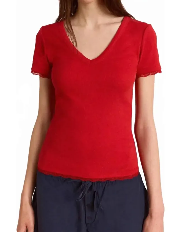 V-neck Tee