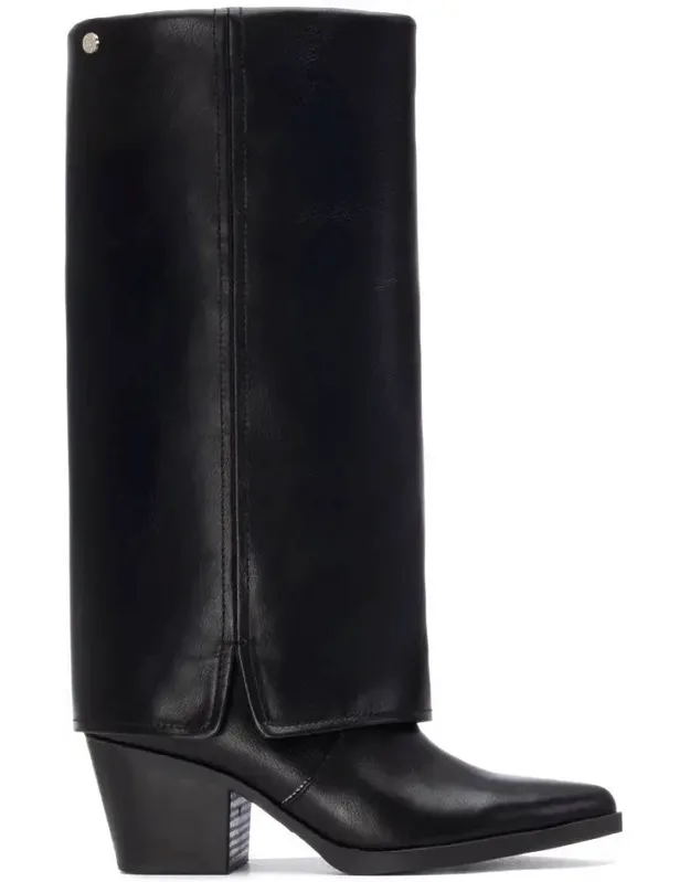 Foldover Italian Western Boots