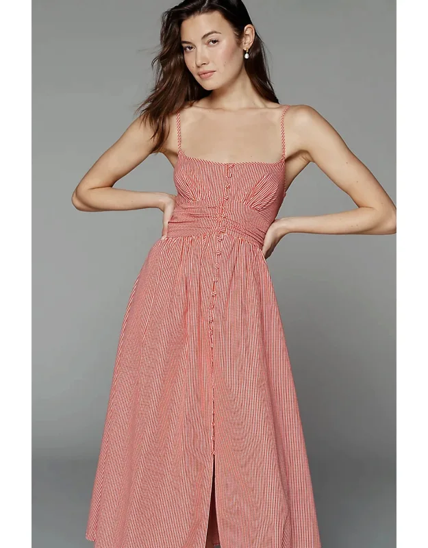 Katerina Button-front Dress
