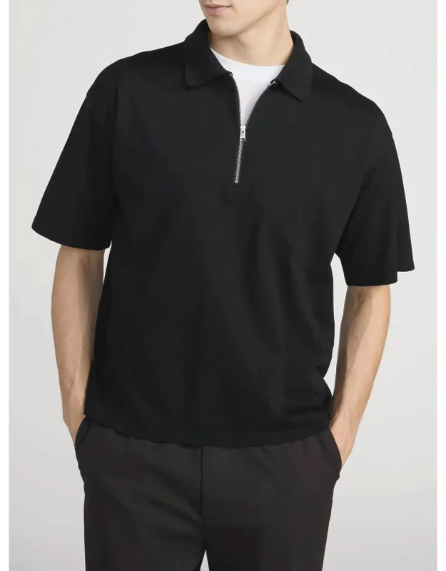Zip Polo Shirt