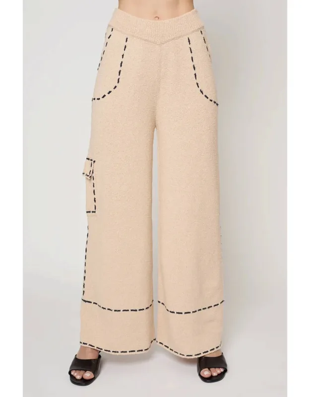 Lottie Boucle Cotton Pants