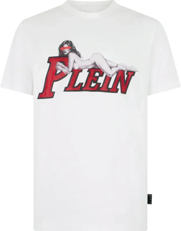 Jersey T-shirt With Statement Logo Graphic And Playful Character Detail