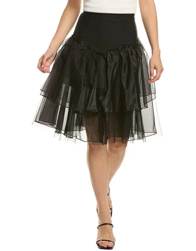 Layered Organza Skirt