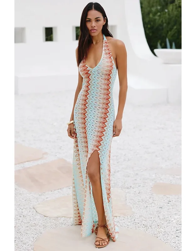 Halter Cover-up Dress