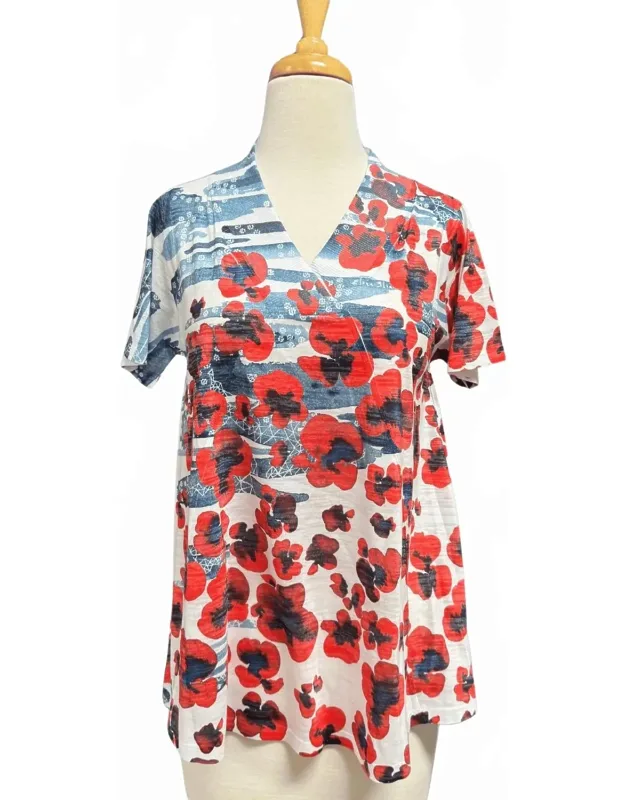Poppy Chic A-line Top