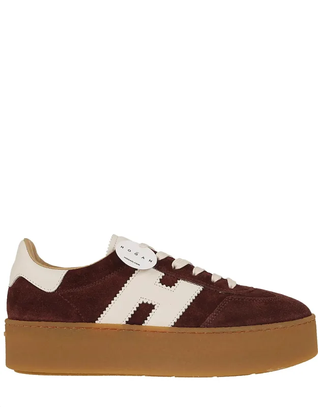 Suede Platform Sneakers