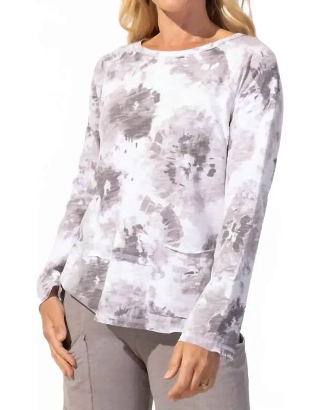 Sunburst Cotton Pocket Pullover