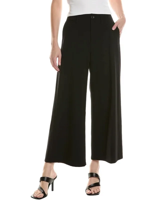 Serena Wool-blend Cropped Pants