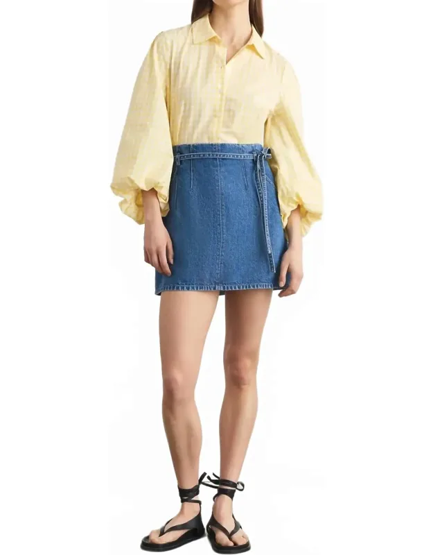 Annika Denim Skirt