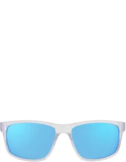 Frozen Blue Mirror Square Sunglasses
