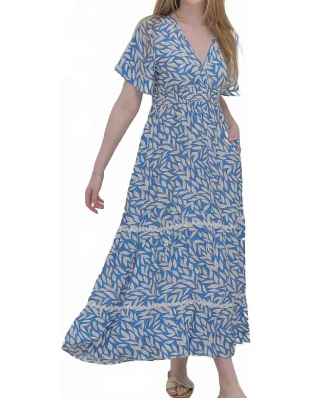 Short Sleeve Maxi Dress