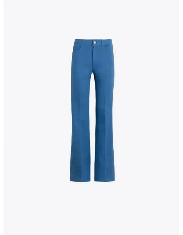 Five-pocket Flared Trousers