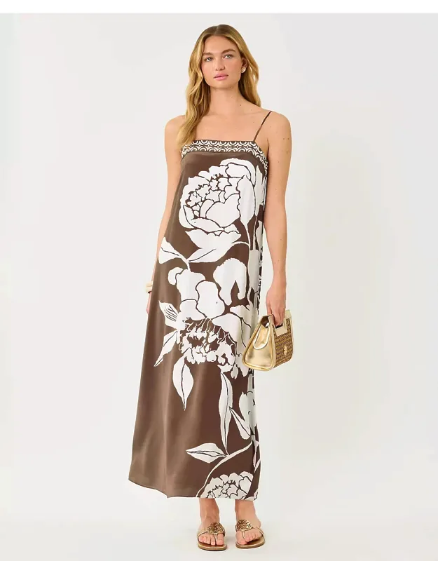 Silk Maxi Slip Dress