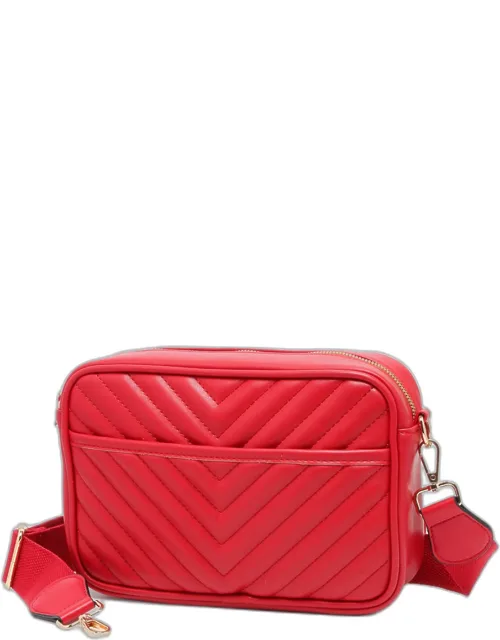 Chevron Pattern Crossbody Purse