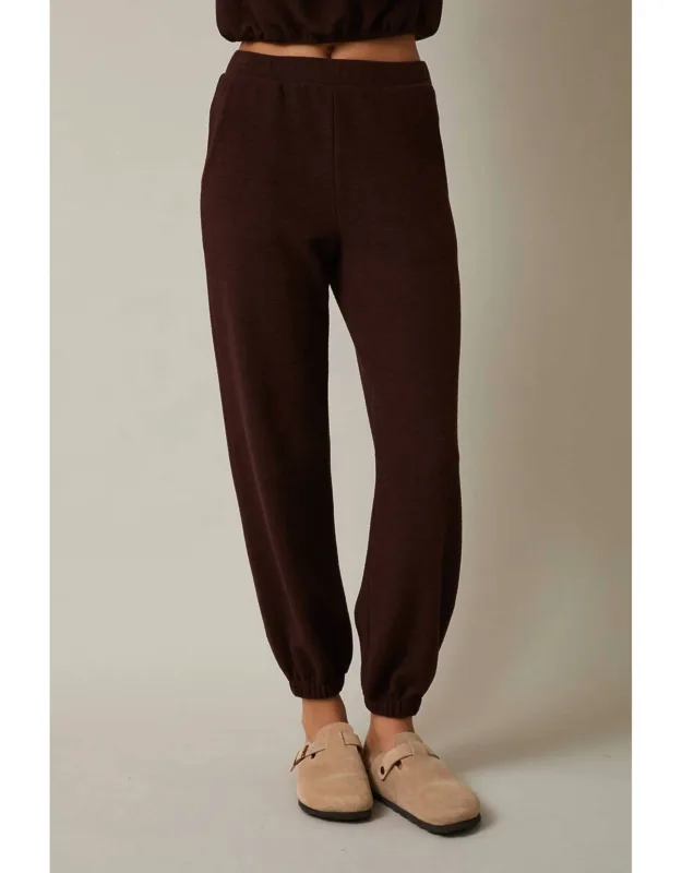 Elastic Waist Drawstring Jogger Pants