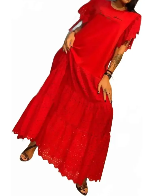 Long Dress With Lace