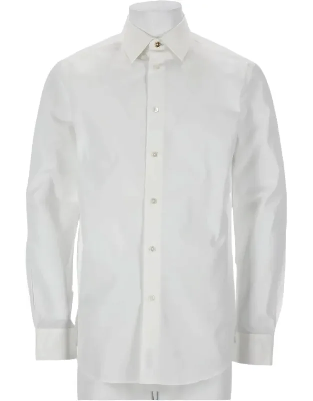 Regular Fit Pointed Collar Shirt
