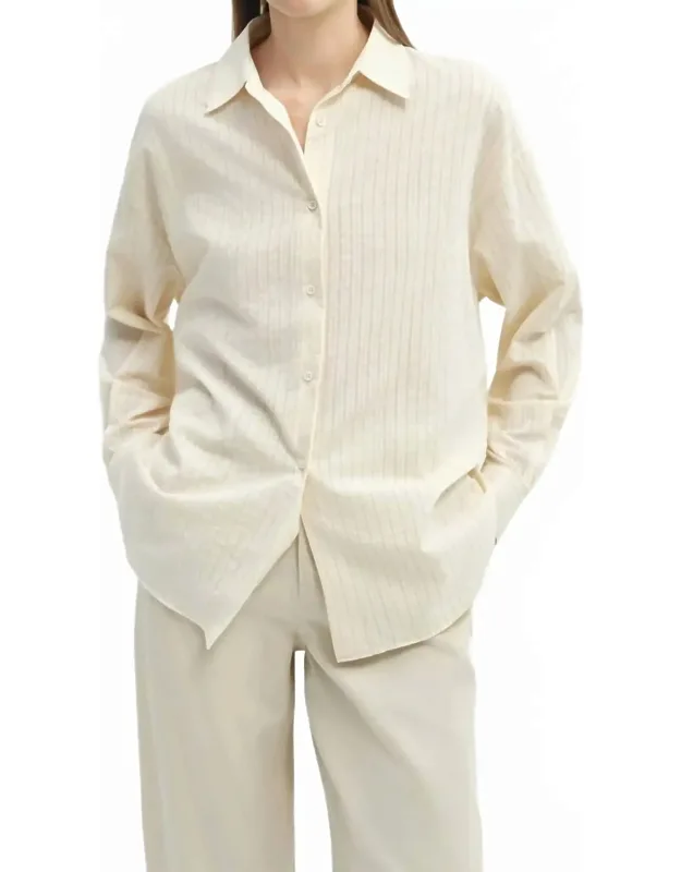 Odette Yarn Dye Stripe Shirt