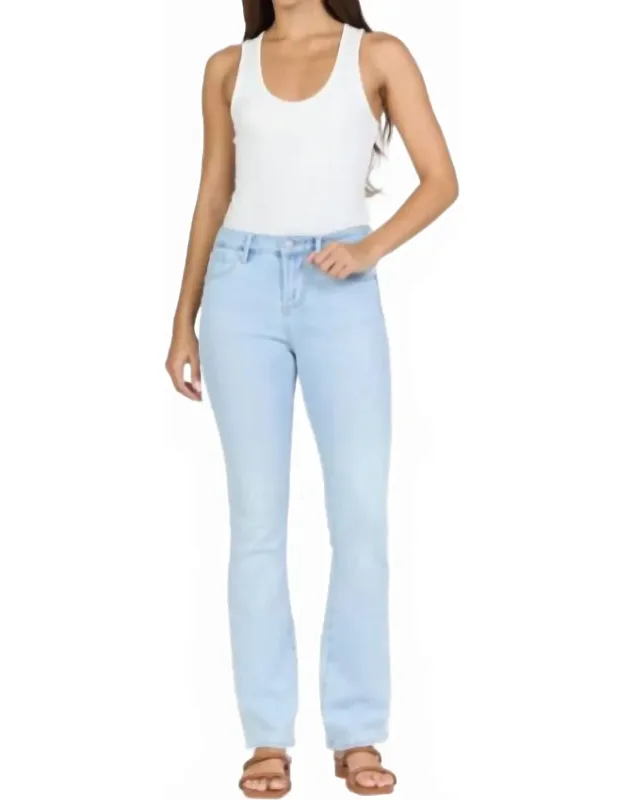 Jaxtyn Bootcut Jean With High-rise Stretch Denim