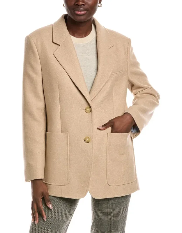 Wool-blend Coat