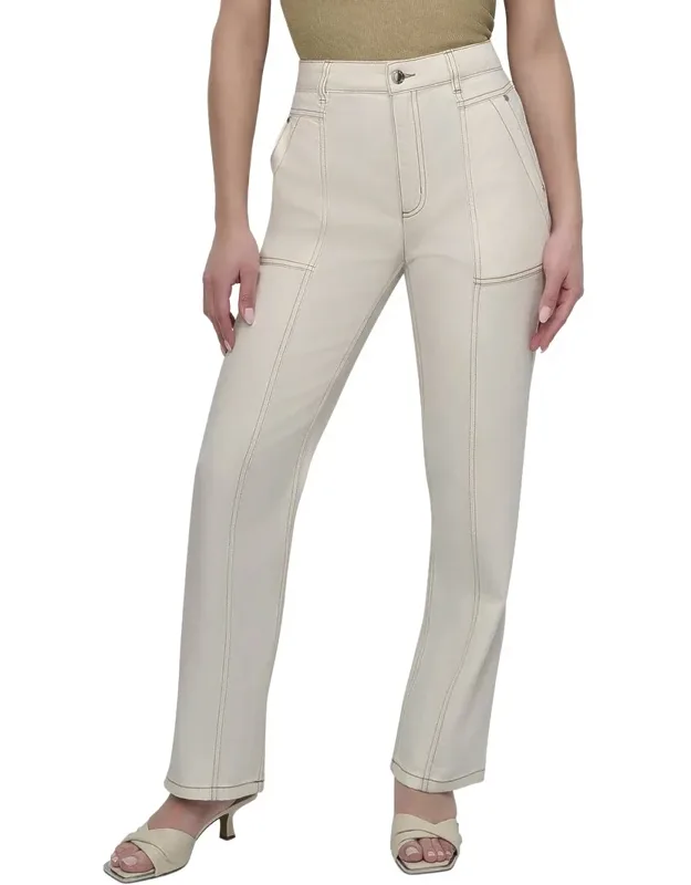 Contrast Stitch Pants