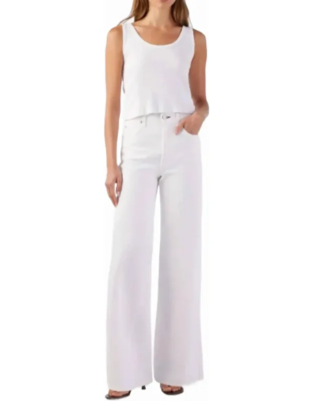 Frida High Rise Wide Leg Jeans