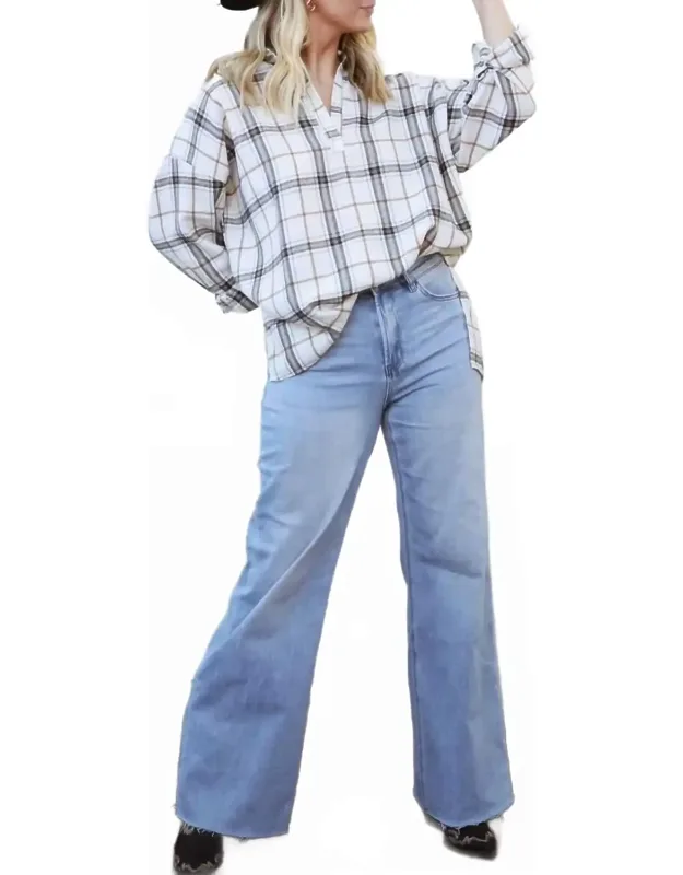 High Waisted Wide Leg Jeans