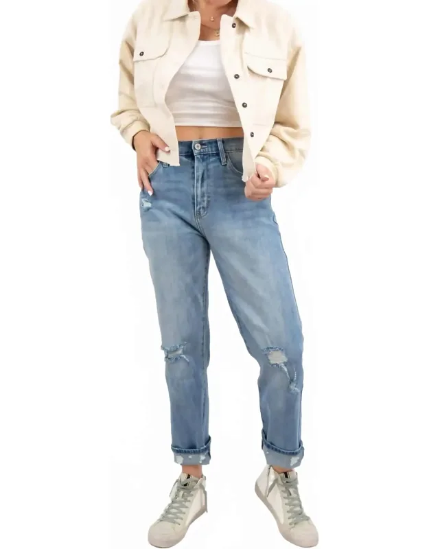 High Rise Mom Jeans