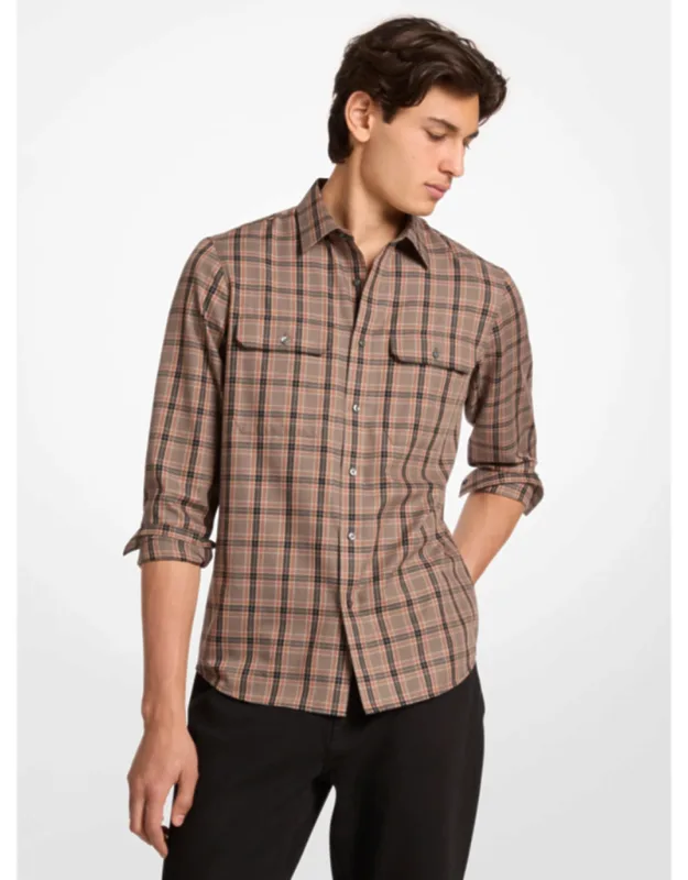 Plaid Cotton Shirt