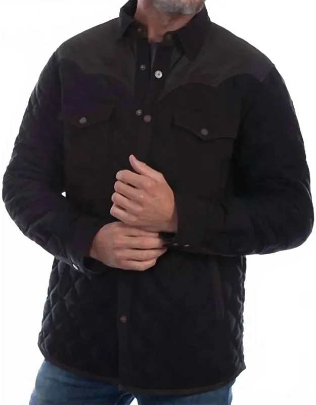 Quilted Canvas Jacket