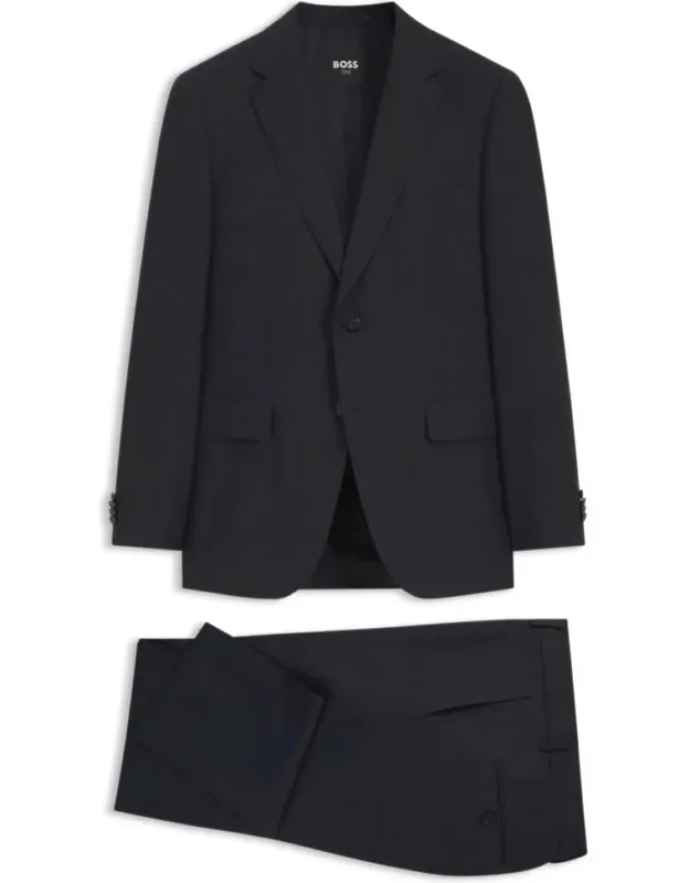 Two-piece Wool-blend Slim-fit Suit