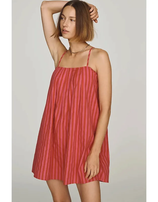 Square-neck Mini Dress