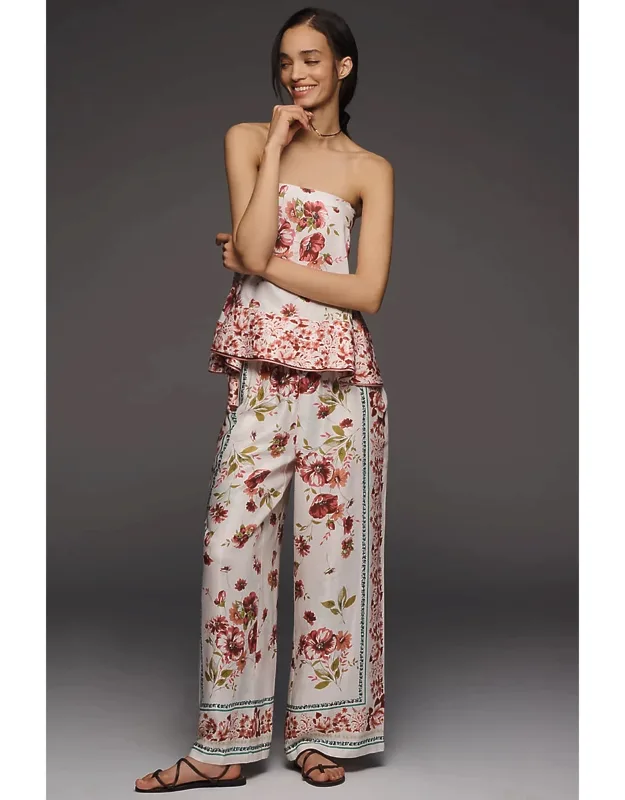 Wide-leg Track Pants