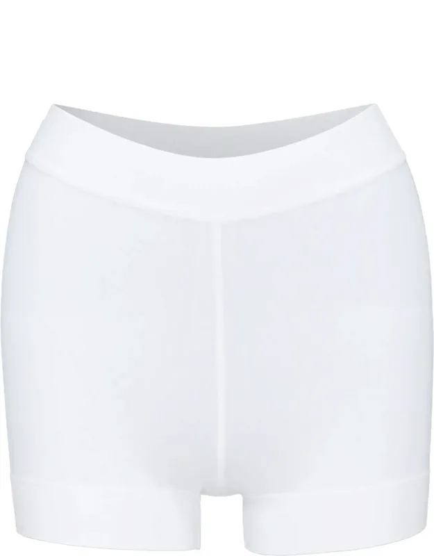High Waist Ribbed Knit Shorts