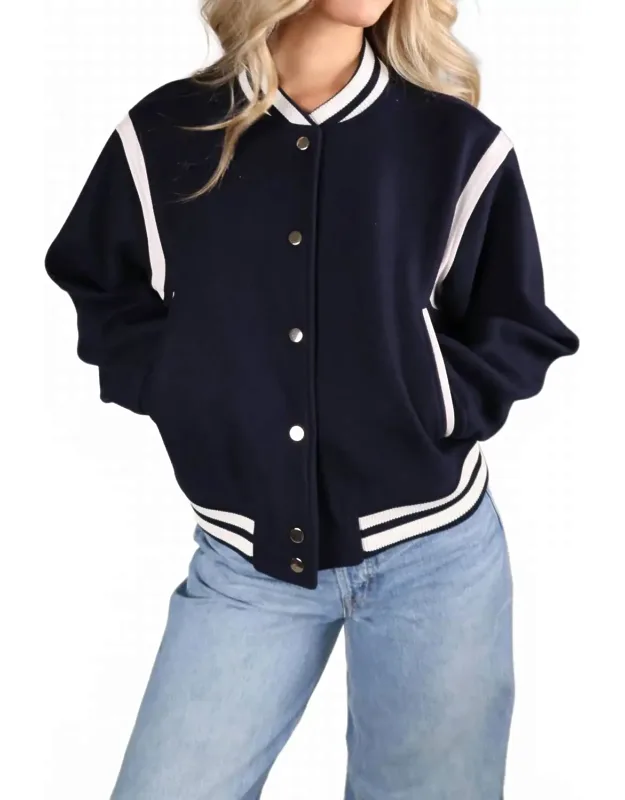 Power Play Varsity Jacket