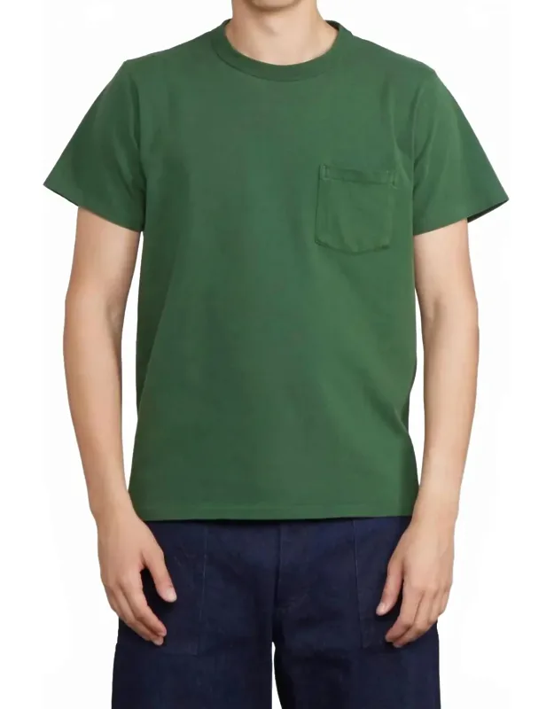 Pigment Dyed Crew Pocket Tee