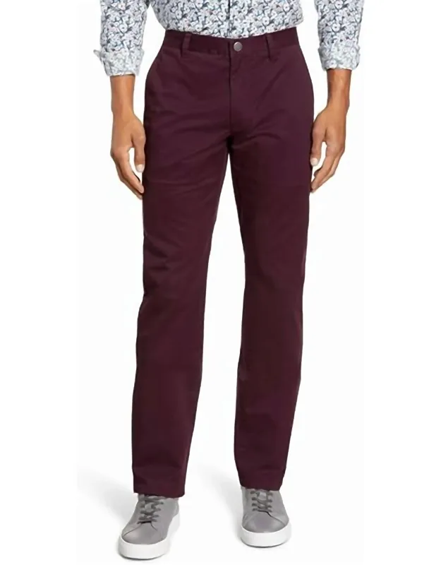 Slim Stretch Washed Chino Pants