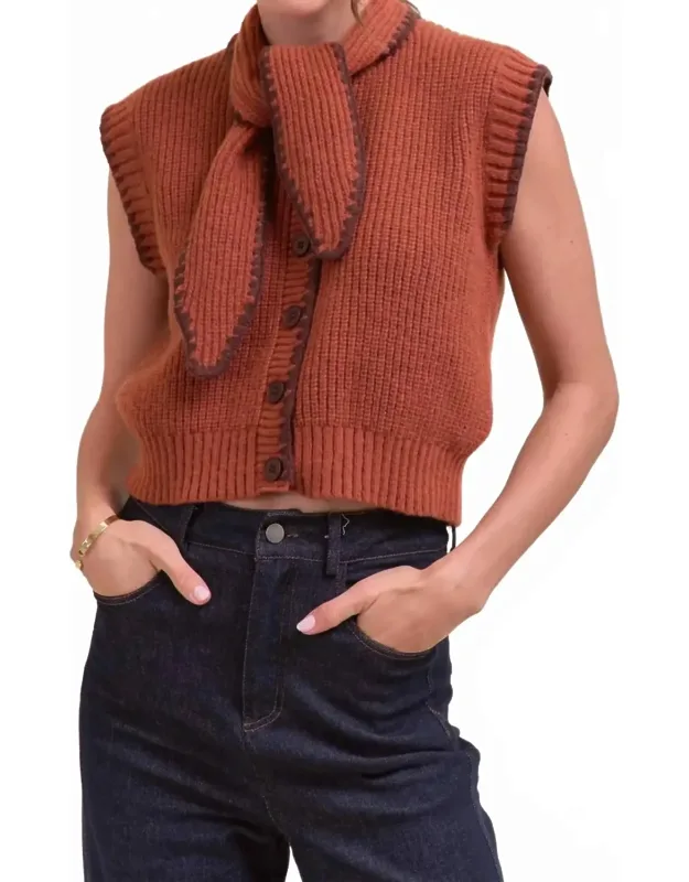 Dunne Sleeveless Sweater