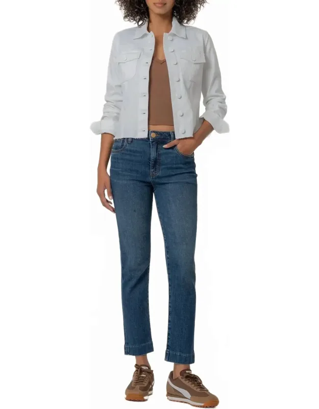 Cropped Denim Jacket