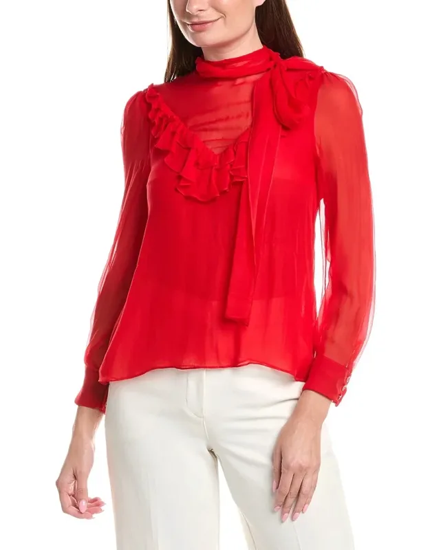 Top - Approximately 26in From Shoulder To Hem, Front Button Placket